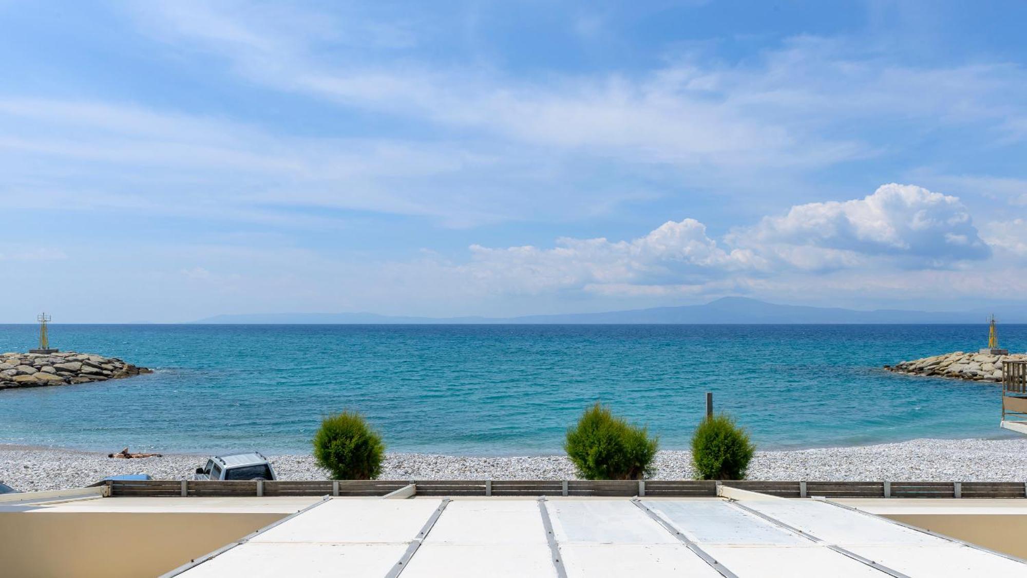 Agali 2 Maizonette Front Of The Sea Daire Akrogiali Dış mekan fotoğraf